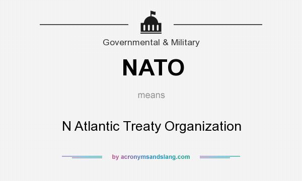 What does NATO mean? It stands for N Atlantic Treaty Organization