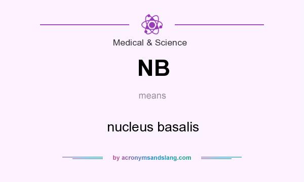 What does NB mean? It stands for nucleus basalis