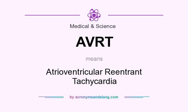 What does AVRT mean? It stands for Atrioventricular Reentrant Tachycardia