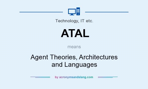 What does ATAL mean? It stands for Agent Theories, Architectures and Languages