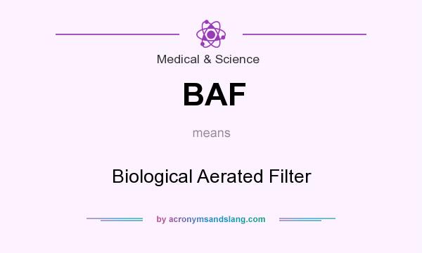 What does BAF mean? It stands for Biological Aerated Filter