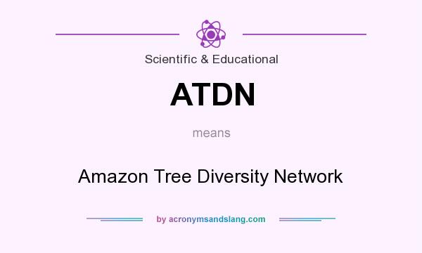 What does ATDN mean? It stands for Amazon Tree Diversity Network