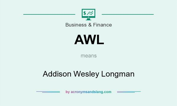 What does AWL mean? It stands for Addison Wesley Longman