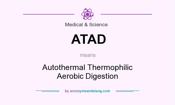 What does ATAD mean? It stands for Autothermal Thermophilic Aerobic Digestion
