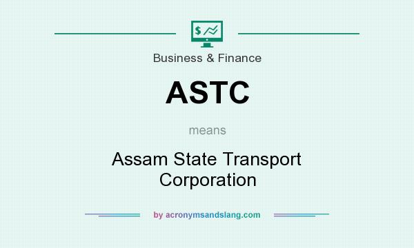 What does ASTC mean? It stands for Assam State Transport Corporation