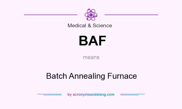 What does BAF mean? It stands for Batch Annealing Furnace