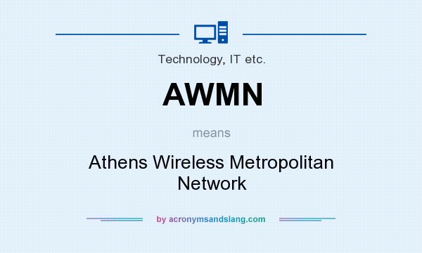 What does AWMN mean? It stands for Athens Wireless Metropolitan Network