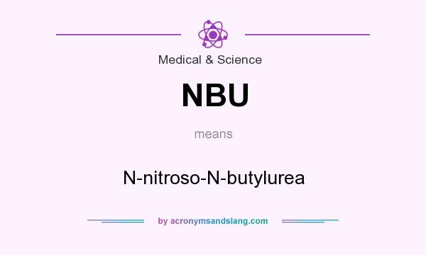 What does NBU mean? It stands for N-nitroso-N-butylurea