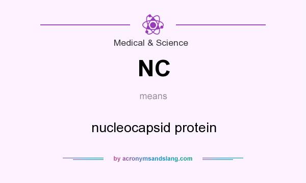 What does NC mean? It stands for nucleocapsid protein