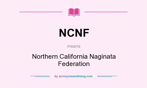 What does NCNF mean? It stands for Northern California Naginata Federation