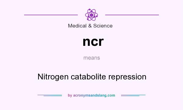 What does ncr mean? It stands for Nitrogen catabolite repression