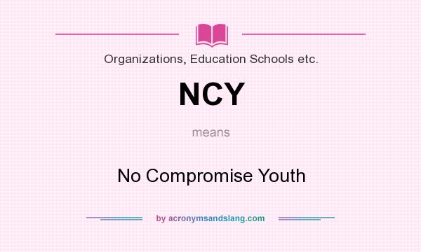 What does NCY mean? It stands for No Compromise Youth