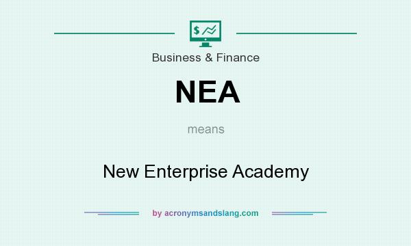 What does NEA mean? It stands for New Enterprise Academy