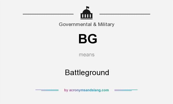What does BG mean? It stands for Battleground