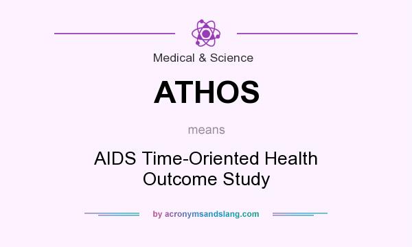 What does ATHOS mean? It stands for AIDS Time-Oriented Health Outcome Study