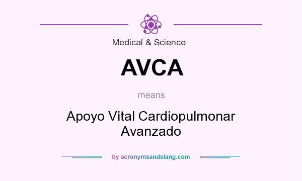 What does AVCA mean? It stands for Apoyo Vital Cardiopulmonar Avanzado