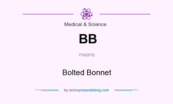 What does BB mean? It stands for Bolted Bonnet