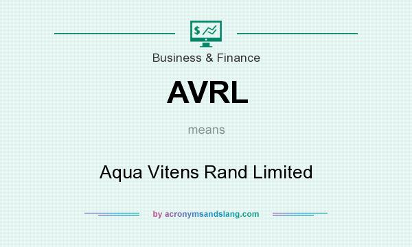 What does AVRL mean? It stands for Aqua Vitens Rand Limited
