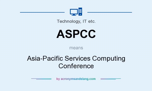 What does ASPCC mean? It stands for Asia-Pacific Services Computing Conference