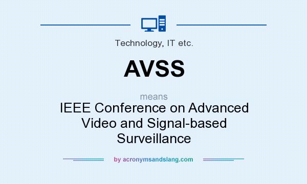 What does AVSS mean? It stands for IEEE Conference on Advanced Video and Signal-based Surveillance