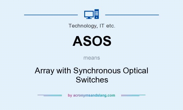 What does ASOS mean? It stands for Array with Synchronous Optical Switches