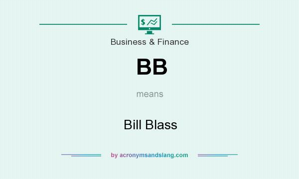 What does BB mean? It stands for Bill Blass