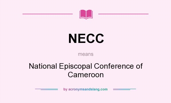 What does NECC mean? It stands for National Episcopal Conference of Cameroon