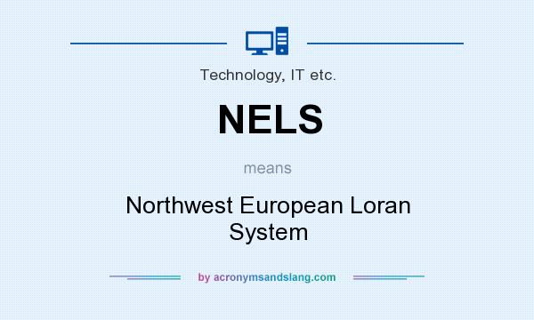 What does NELS mean? It stands for Northwest European Loran System