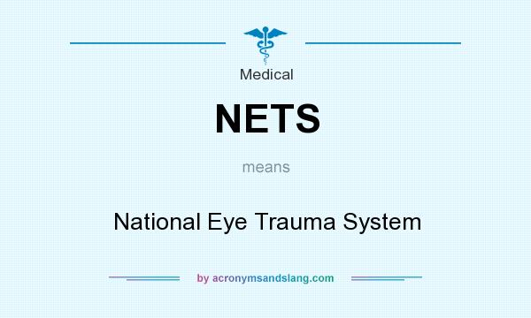 What does NETS mean? It stands for National Eye Trauma System