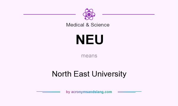 What does NEU mean? It stands for North East University