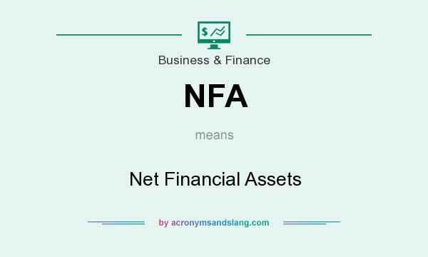 What does NFA mean? It stands for Net Financial Assets