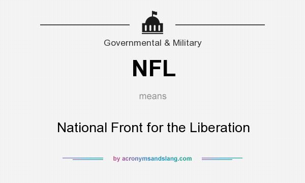 What does NFL mean? It stands for National Front for the Liberation