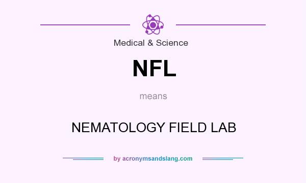 What does NFL mean? It stands for NEMATOLOGY FIELD LAB