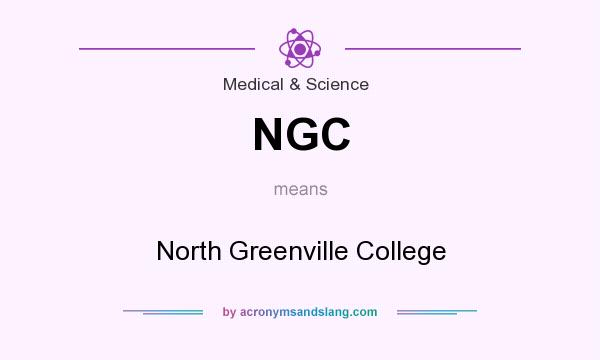 What does NGC mean? It stands for North Greenville College