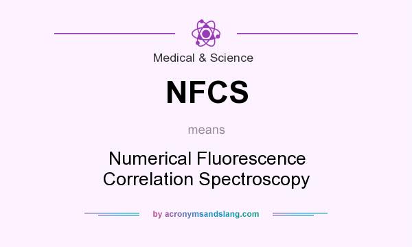 What does NFCS mean? It stands for Numerical Fluorescence Correlation Spectroscopy