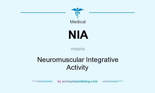 What does NIA mean? It stands for Neuromuscular Integrative Activity