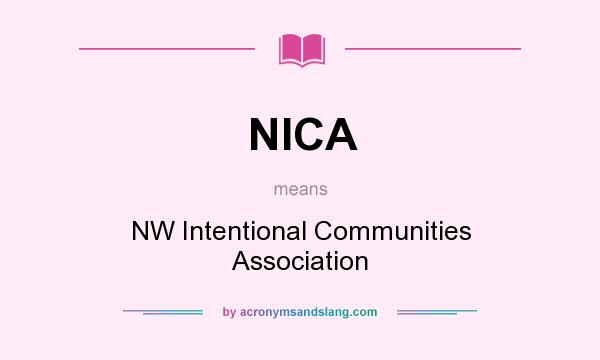 What does NICA mean? It stands for NW Intentional Communities Association