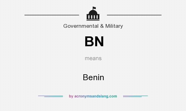 What does BN mean? It stands for Benin