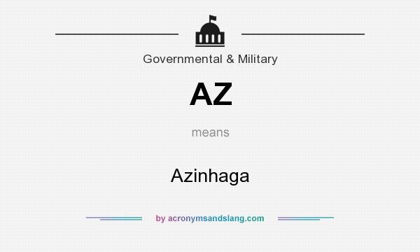 What does AZ mean? It stands for Azinhaga