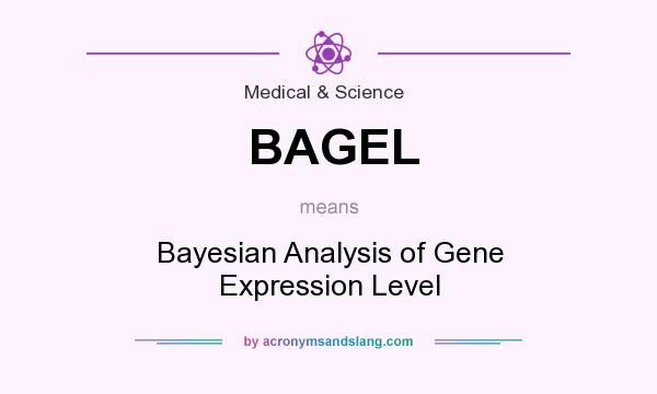 What does BAGEL mean? It stands for Bayesian Analysis of Gene Expression Level