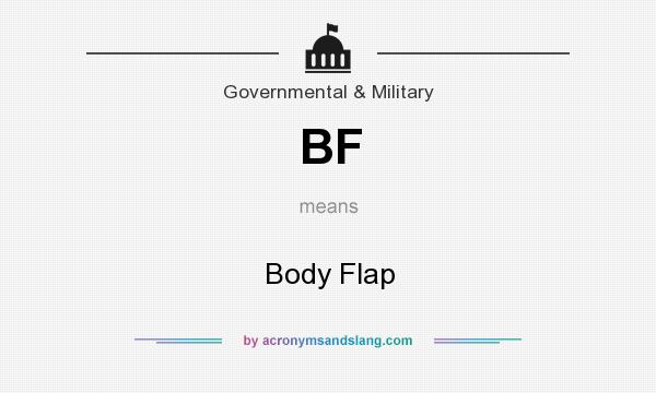 What does BF mean? It stands for Body Flap