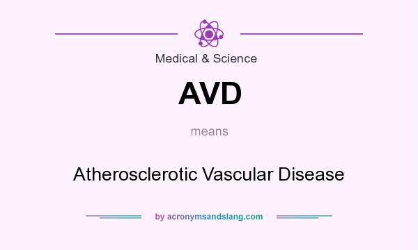 What does AVD mean? It stands for Atherosclerotic Vascular Disease