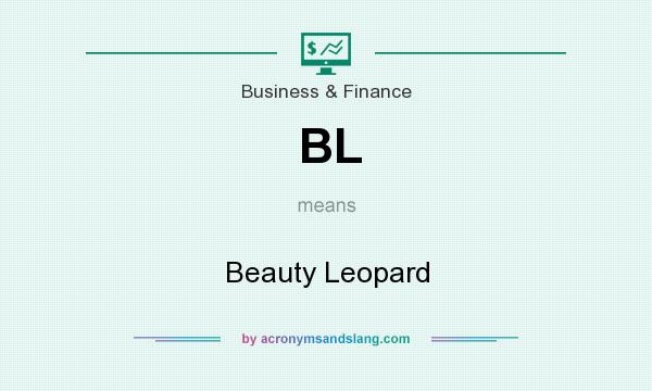 What does BL mean? It stands for Beauty Leopard