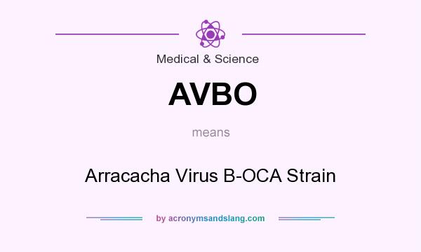 What does AVBO mean? It stands for Arracacha Virus B-OCA Strain