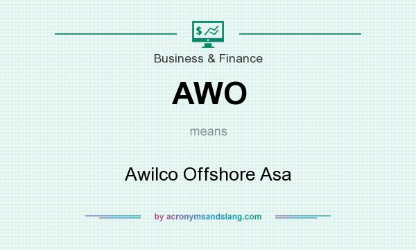What does AWO mean? It stands for Awilco Offshore Asa