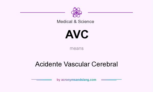 What does AVC mean? It stands for Acidente Vascular Cerebral