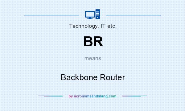 What does BR mean? It stands for Backbone Router