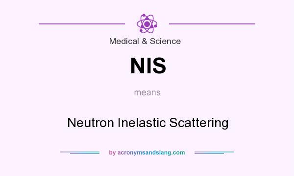 What does NIS mean? It stands for Neutron Inelastic Scattering