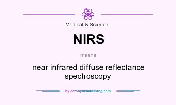 What does NIRS mean? It stands for near infrared diffuse reflectance spectroscopy