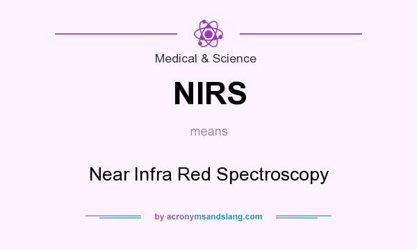 What does NIRS mean? It stands for Near Infra Red Spectroscopy